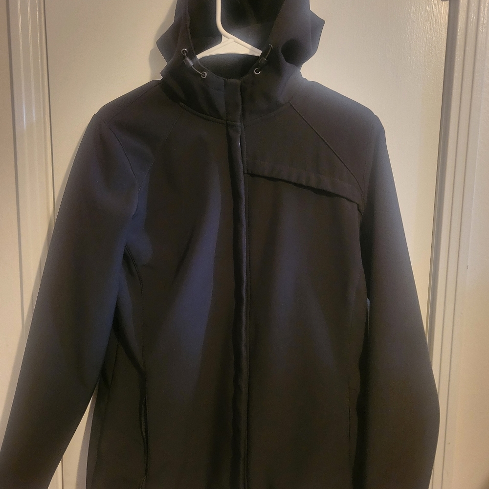 New Balance youth medium jacket with hood.